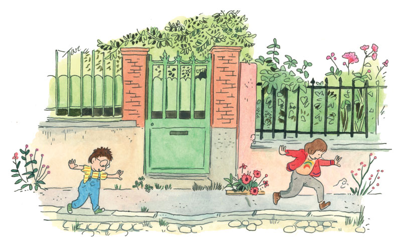 Pépin et Olivia, illustration